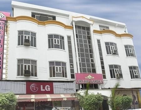 A New Delhi Hotel Orchid Garden Exteriör bild